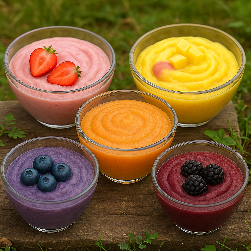 5 jednoduchých ovocných pyré z mraženého ovoce - GreatFood